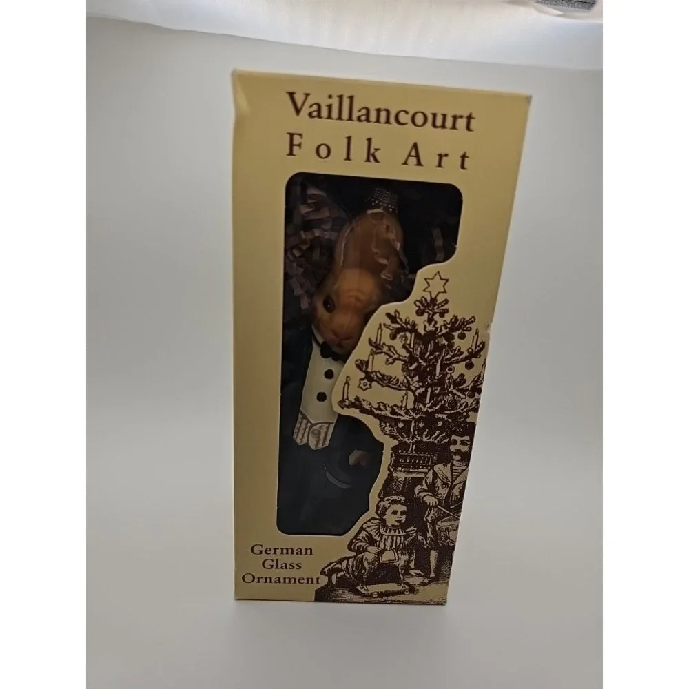 Vaillancourt‎  Rabbit Groom Ornament Wedding Gift Folk Art
